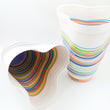 Florero Trébol - Colección artesanal de papel reciclado