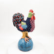 Gallo de barro vidriado - chico
