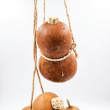 Guaje para agua con asa de henequén