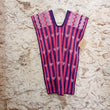 Huipil de Oaxaca - para niña color morado y rosa con corazones