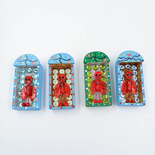 The Angel and The Little Devil Magnet