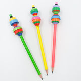 Pencils with streamers - Handmade Recycled Paper Collection