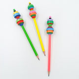 Pencils with streamers - Handmade Recycled Paper Collection