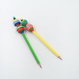 Pencils with streamers - Handmade Recycled Paper Collection