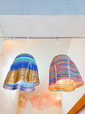 Lámparas de colores de papel moldeado - Serpentina