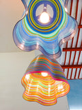 Lámparas de colores de papel moldeado - Serpentina