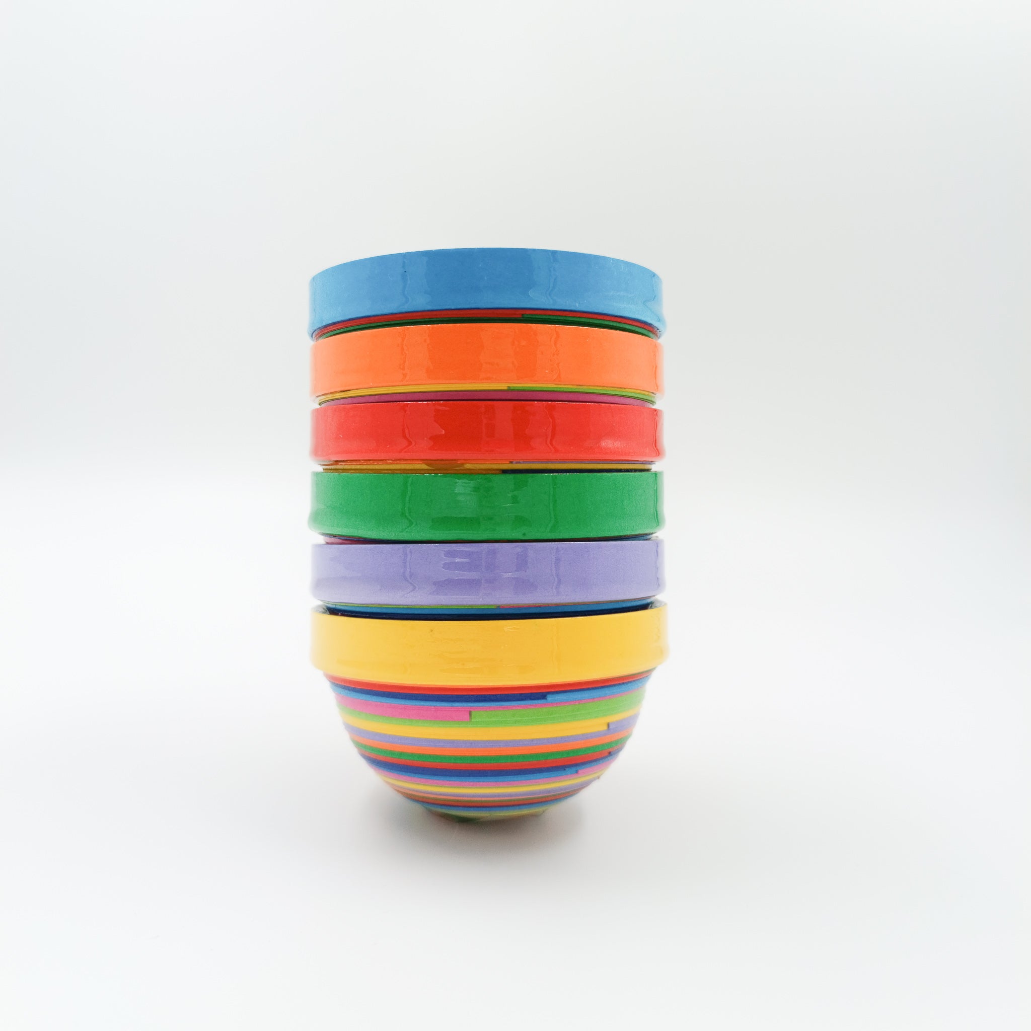 Mezcaleros set de 6 - Colección artesanal de papel reciclado