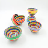 Mezcaleros set de 6 - Colección artesanal de papel reciclado