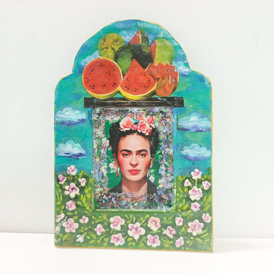 Nichos de Frida Kahlo de cartón