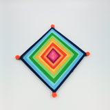 Ojos de Dios artesanales - protección y tradición Huichol