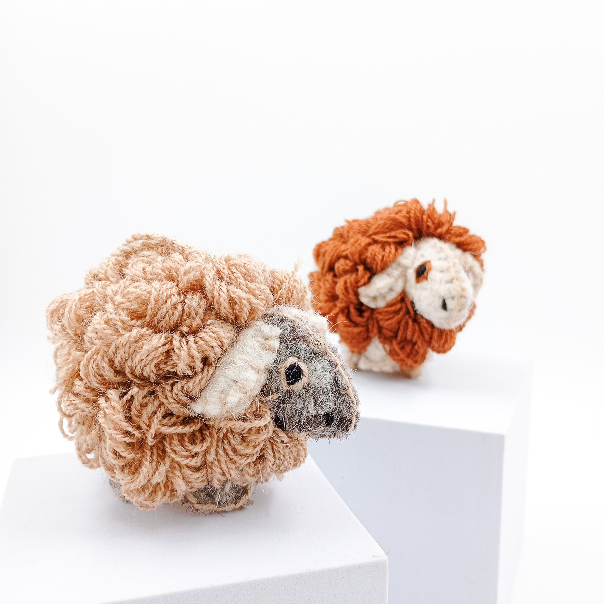 Peluchitos en lana de Chiapas