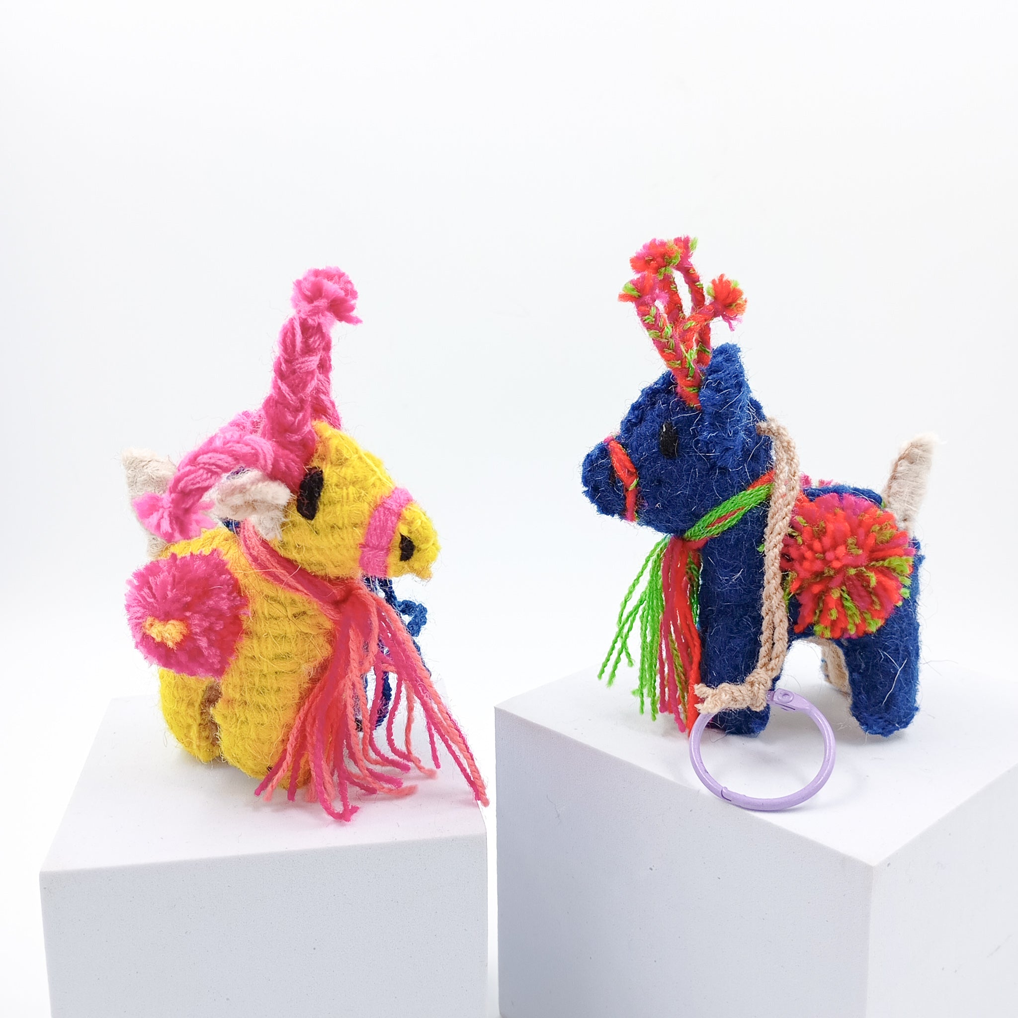 Peluchitos en lana de Chiapas