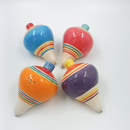 Ceramic salt shaker - Mexican toys