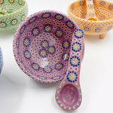 Salsera de barro capulineado - bowl artesanal