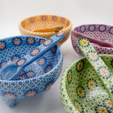 Salsera de barro capulineado - bowl artesanal
