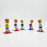 Set de 5 mini calaquitas futboleras – Mundial 2026