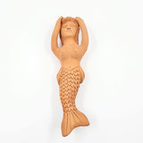 Sirena de barro rojo