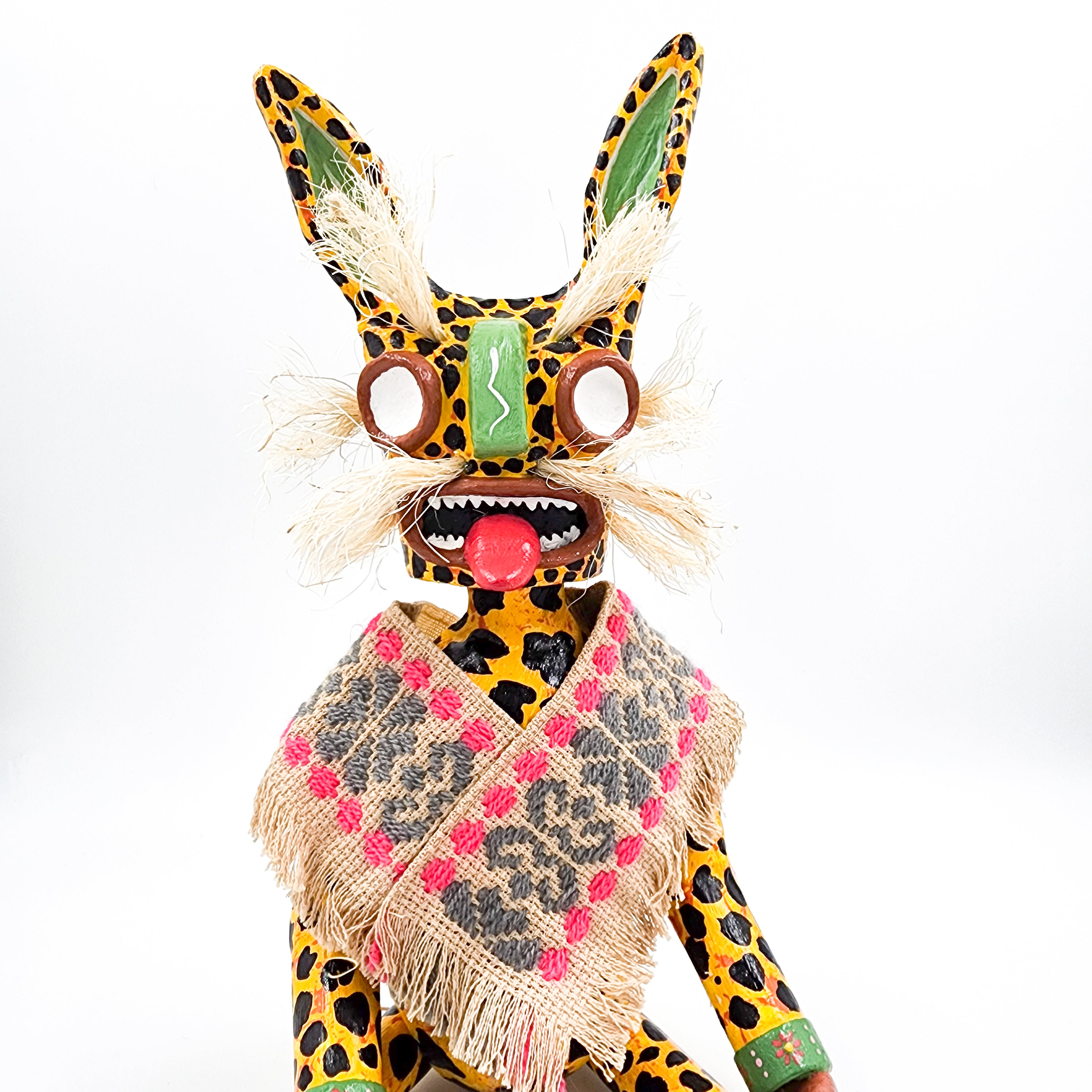 Yellow articulated cardboard Tecuán