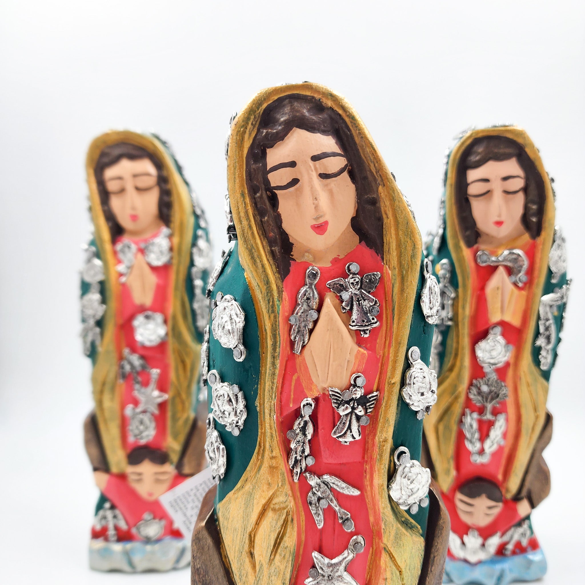 Virgen de Guadalupe con milagros