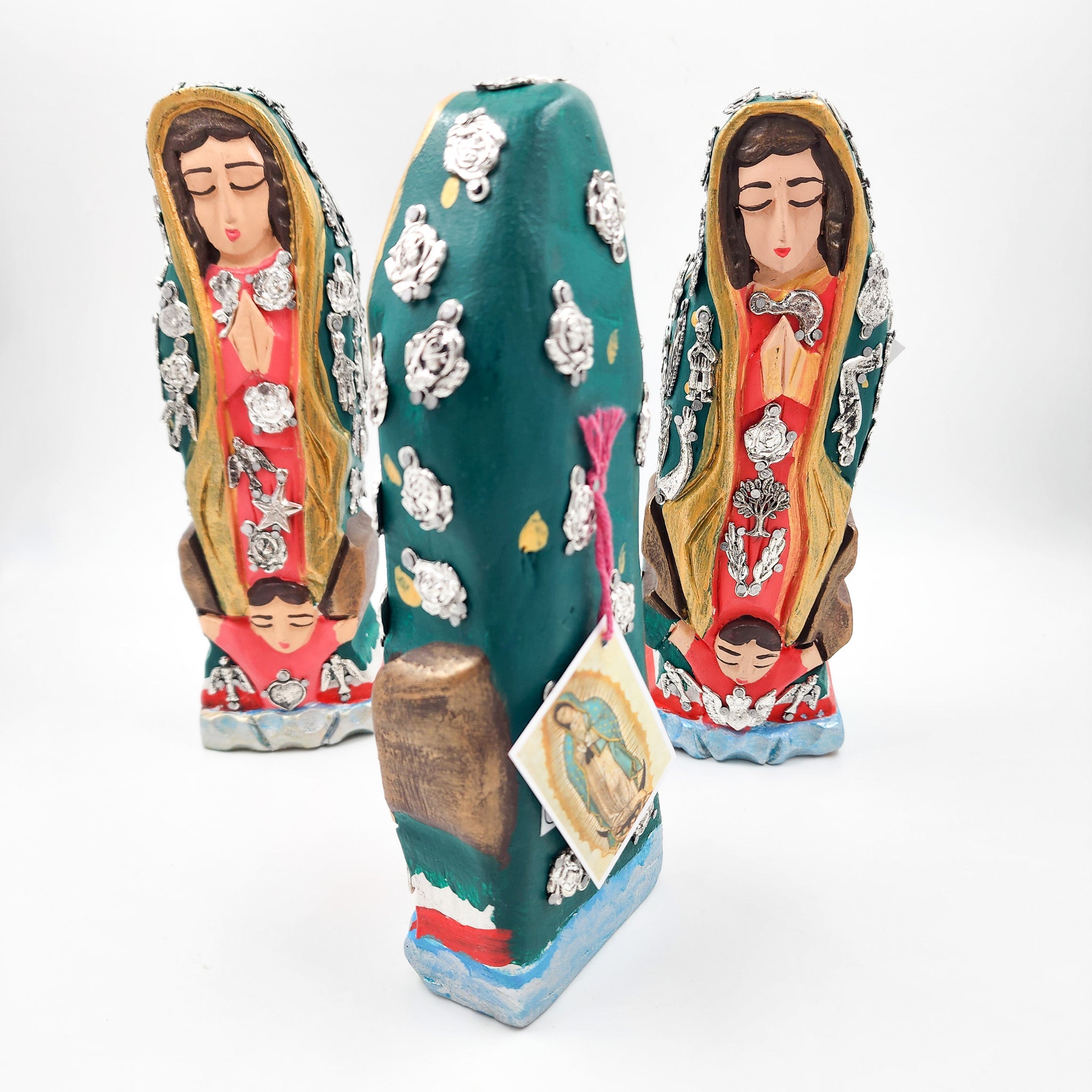 Virgen de Guadalupe con milagros