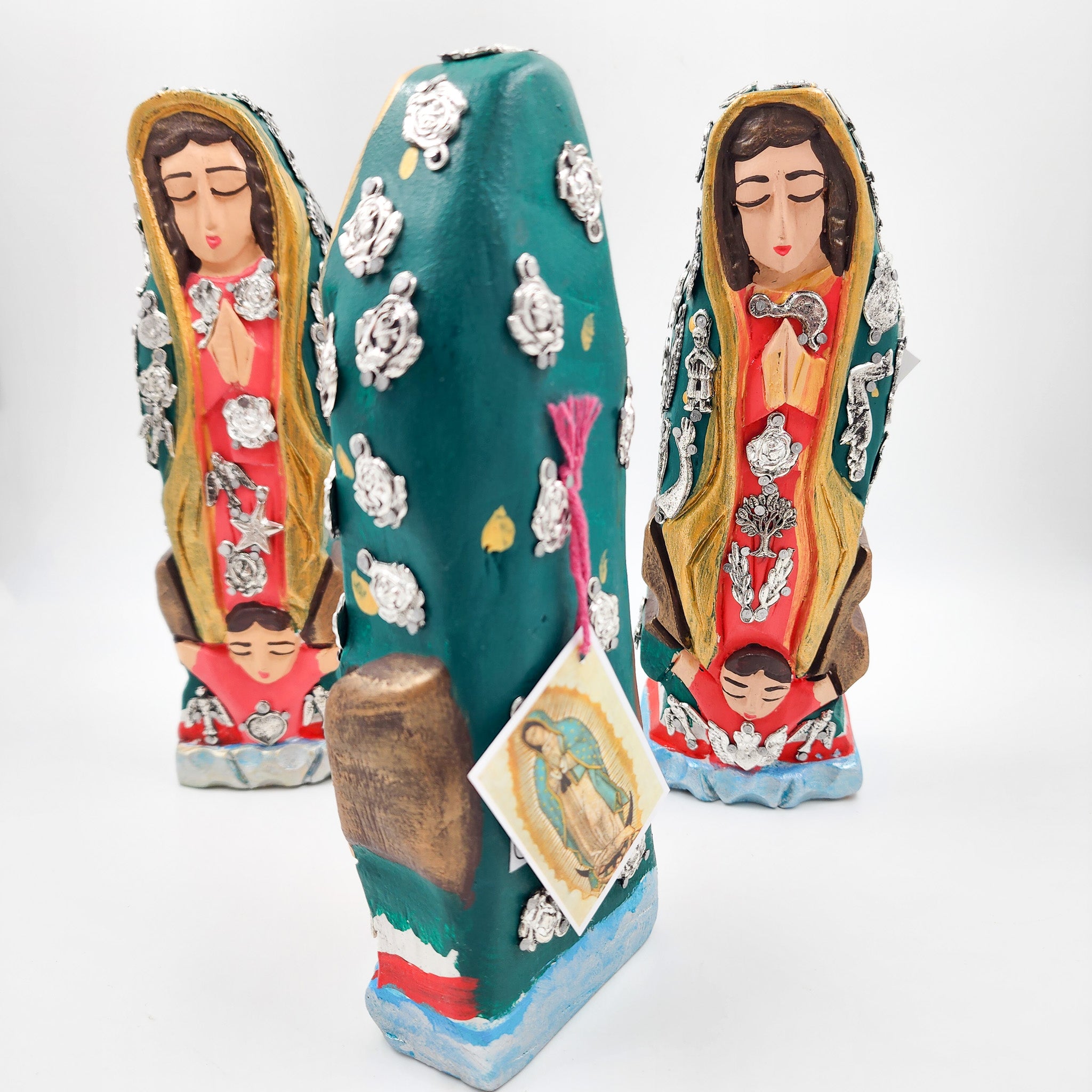 Virgen de Guadalupe con milagros