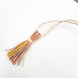 Abanico jipijapa chico con mango de madera de tzalam