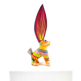 Conejo tallado en madera