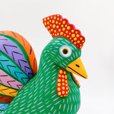 Gallo - talla de madera Oaxaca