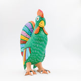 Gallo - talla de madera Oaxaca