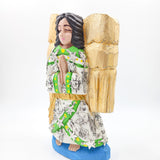 Ángeles con Milagritos de madera