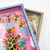 Juego de canicas Tecuán – cartonería mexicana artesanal