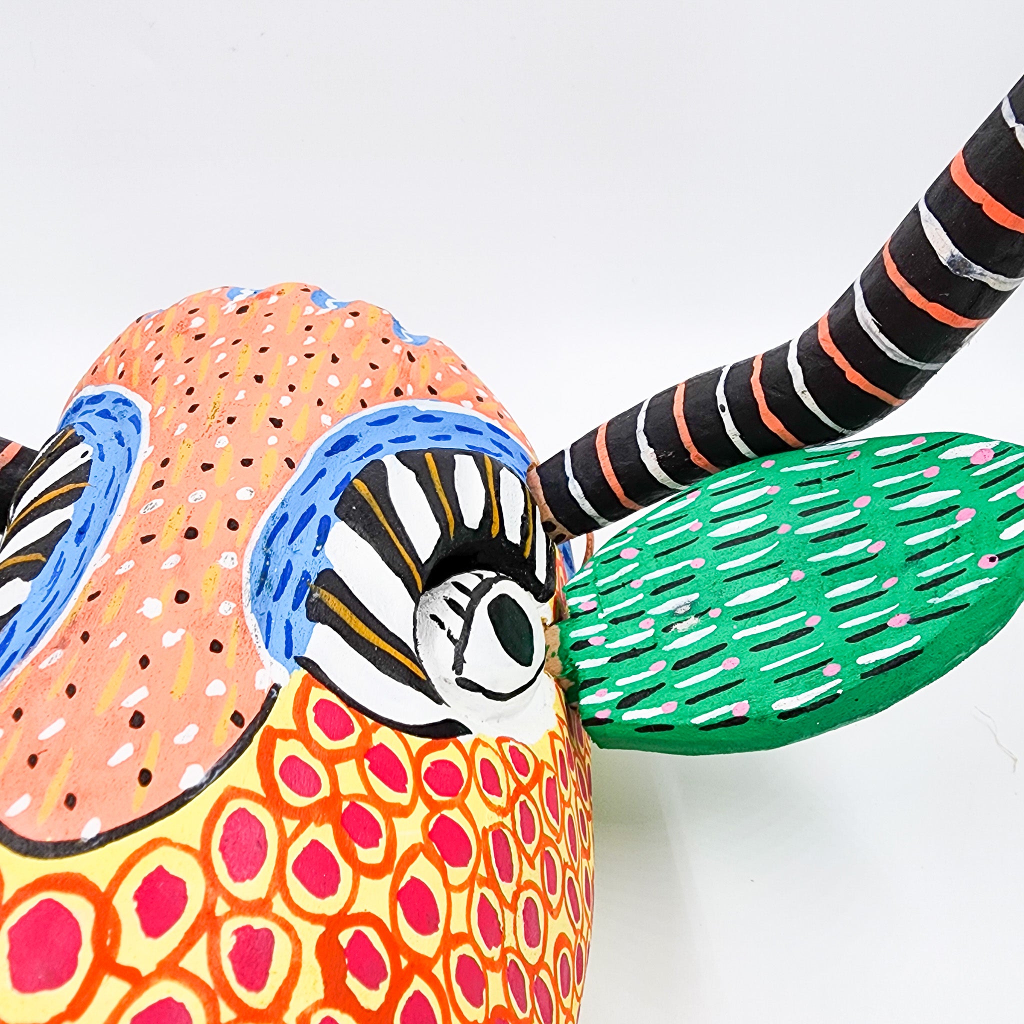 Máscara de toro de madera Ocumicho