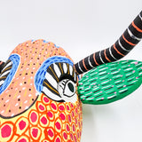 Máscara de toro de madera Ocumicho