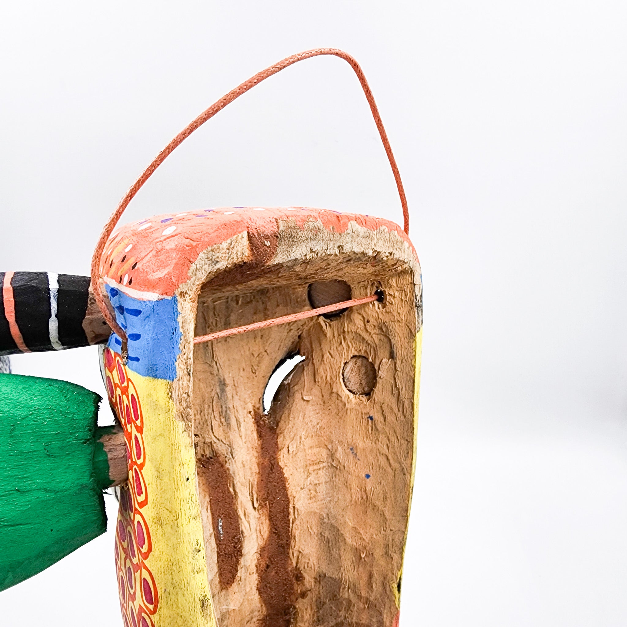 Máscara de toro de madera Ocumicho