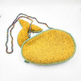 Bolsa artesanal de lana “Ballena”