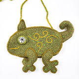 Handmade "Chameleon" wool bag