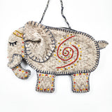 Bolsa artesanal de lana “Elefante”