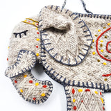 Bolsa artesanal de lana “Elefante”