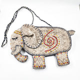 Bolsa artesanal de lana “Elefante”