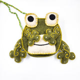 Bolsa artesanal de lana “Rana”