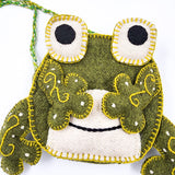 Bolsa artesanal de lana “Rana”