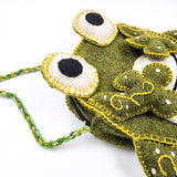 Bolsa artesanal de lana “Rana”