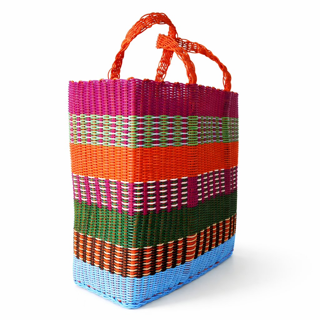 Bolsa grande de playa - alambre popotillo