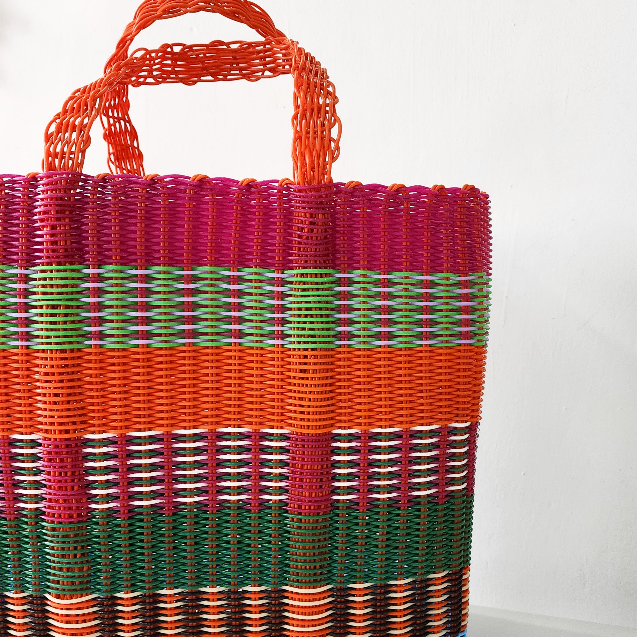 Bolsa grande de playa - alambre popotillo