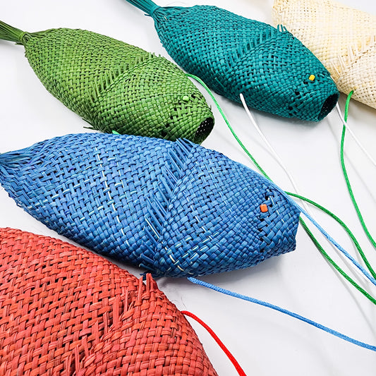 Jipijapa fish bag