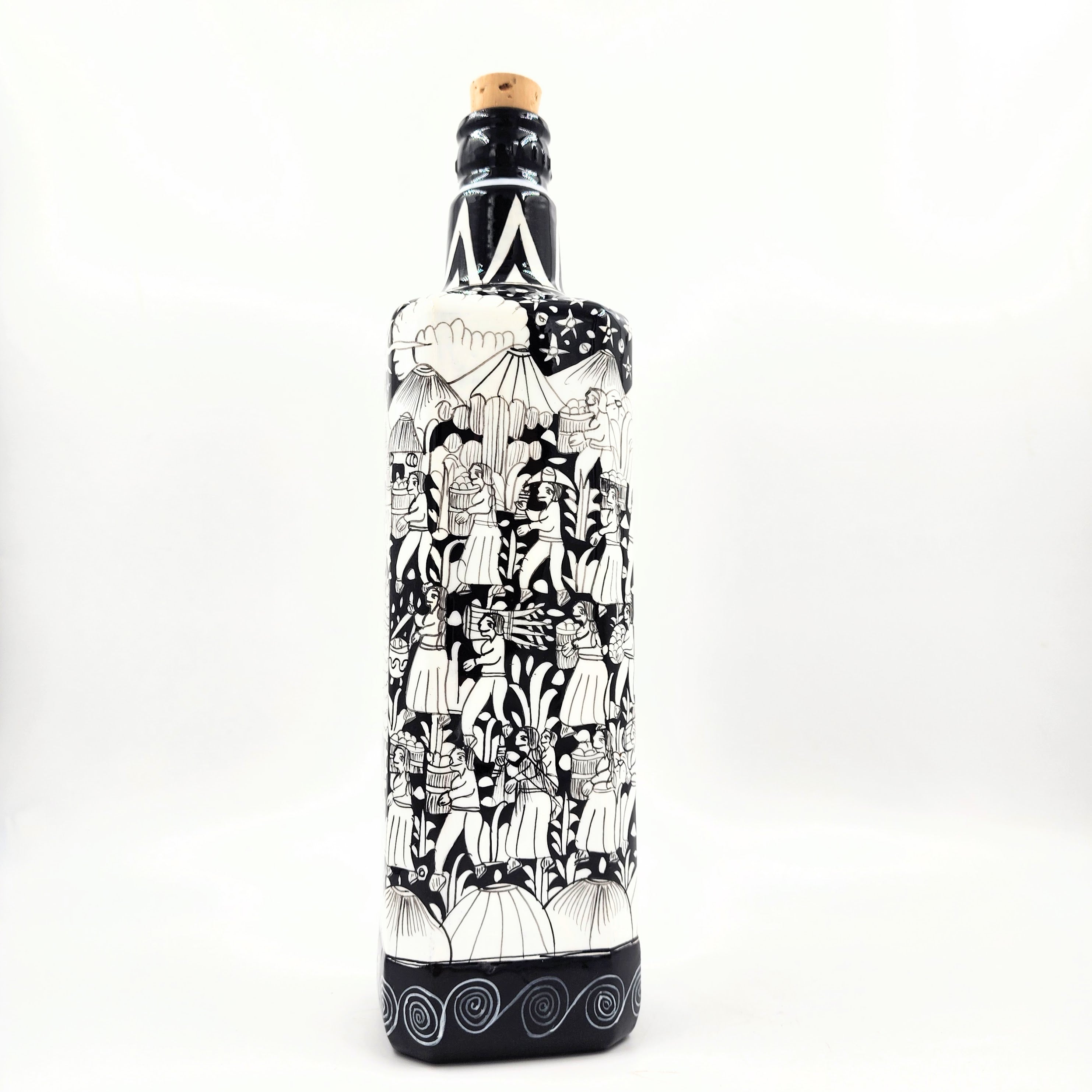 Botella artesanal de Xalitla