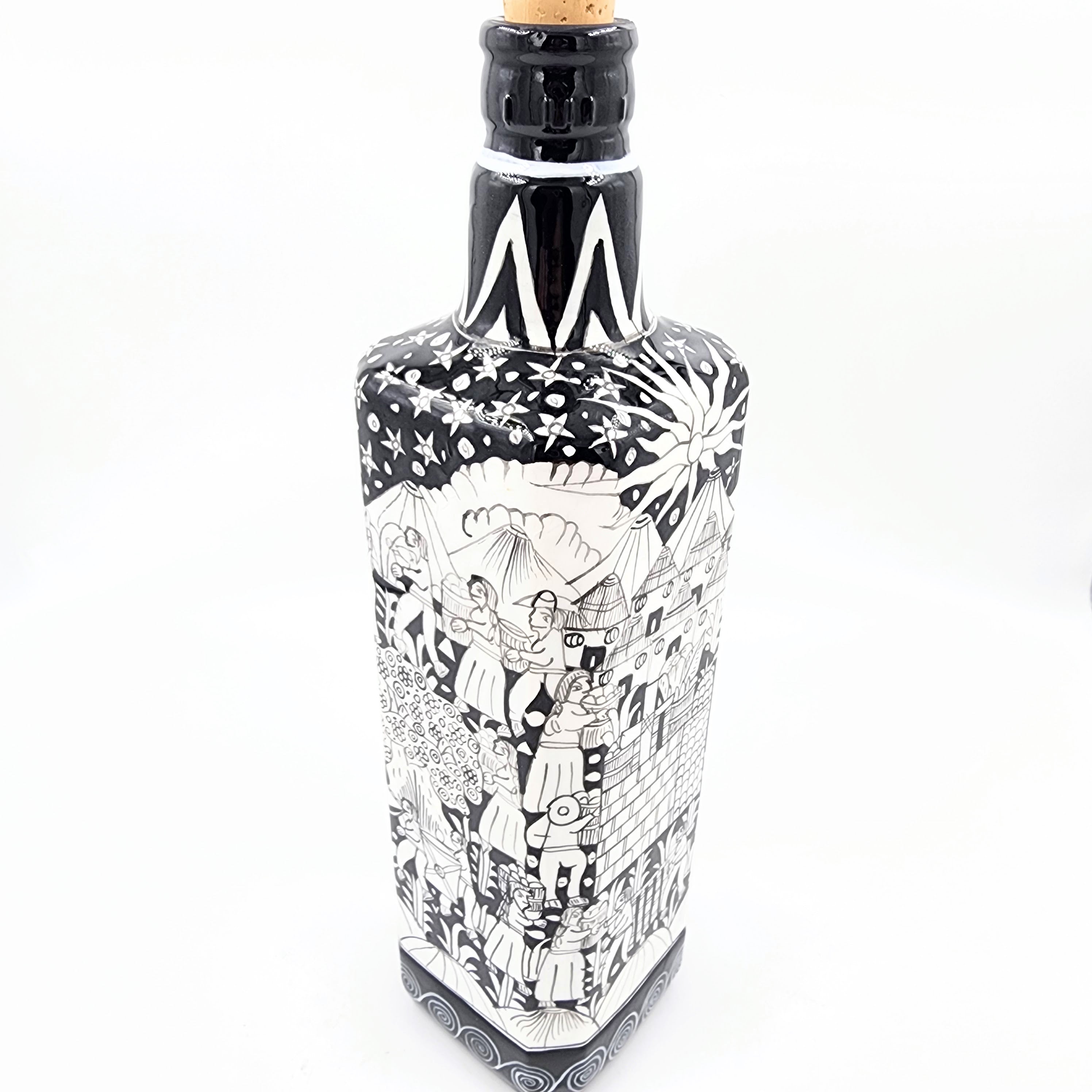 Botella artesanal de Xalitla