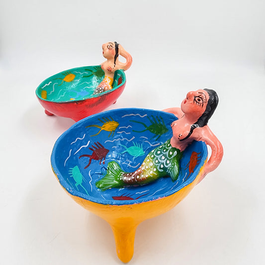 Coconut mermaid bowl