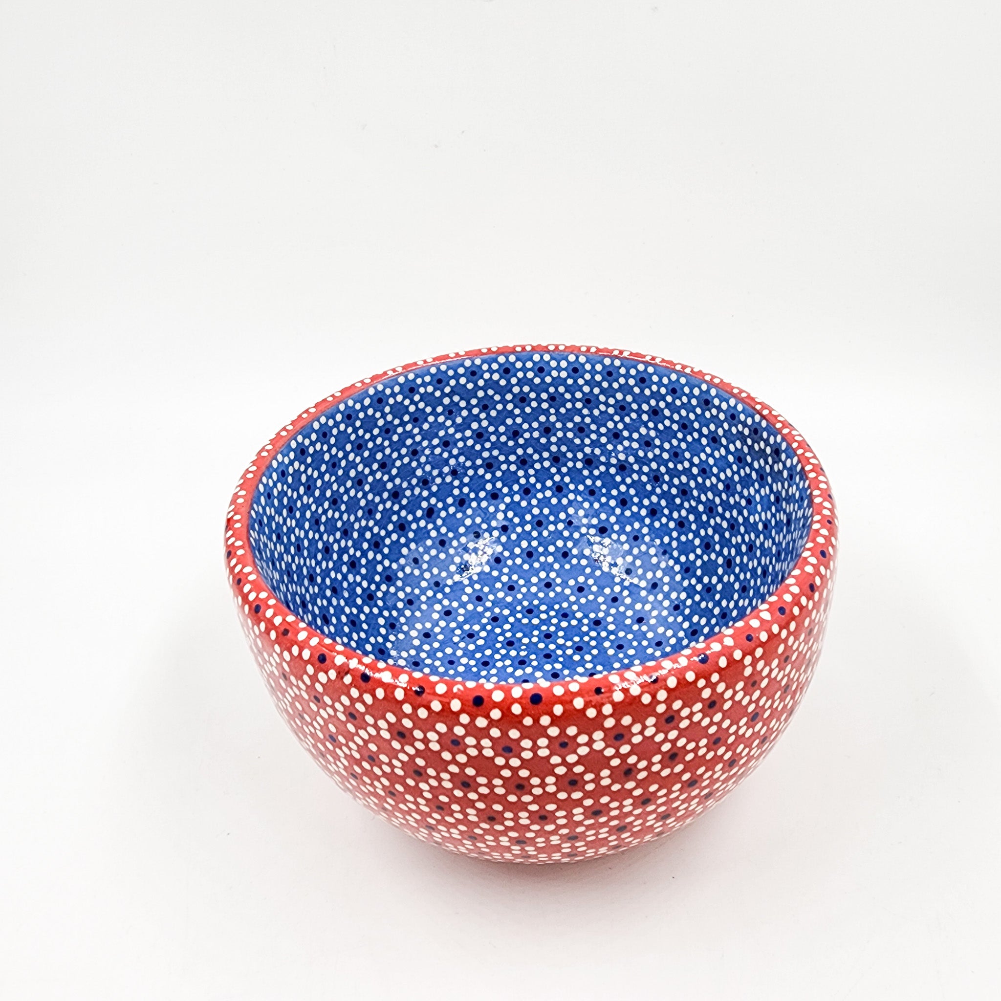 Bowl de barro capulineado