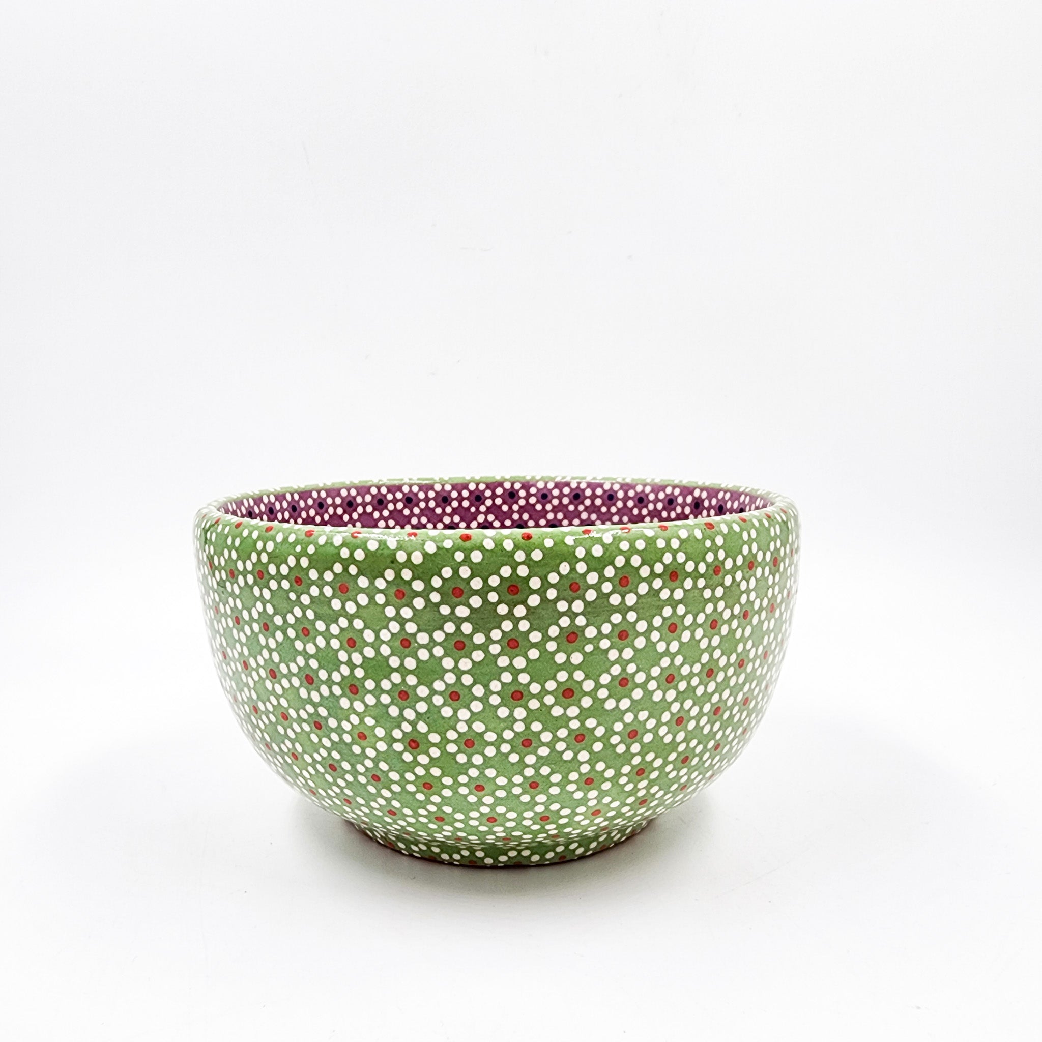 Bowl de barro capulineado